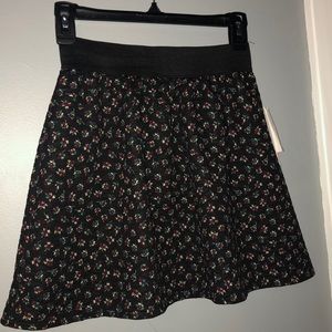 small floral skirt